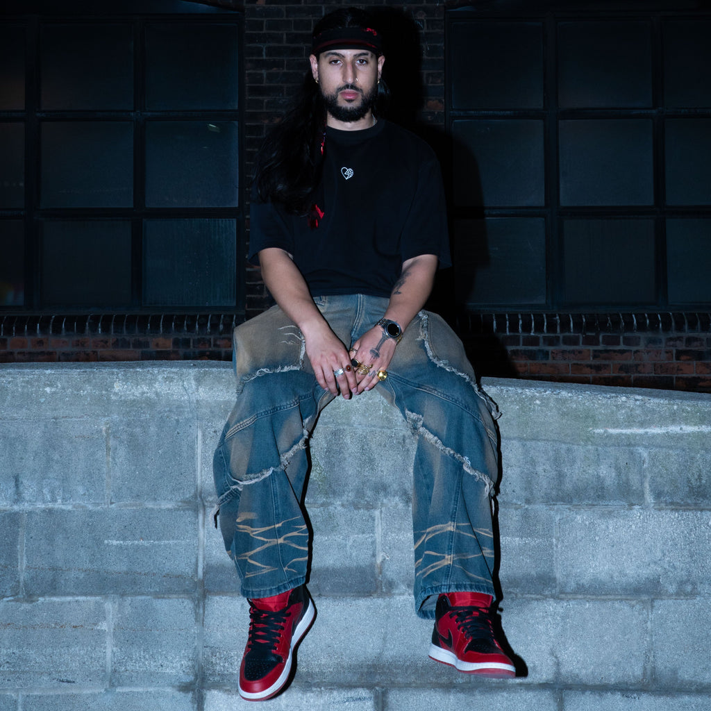 Afta Hill "Love Me" Black T-Shirt"