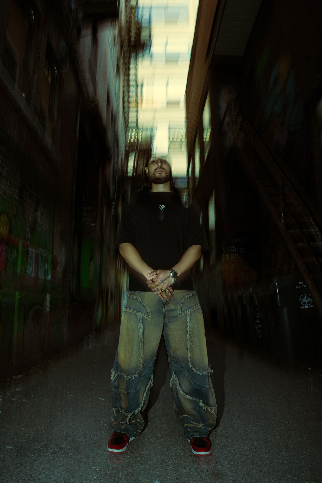 Afta Hill "Love Me" Black T-Shirt"